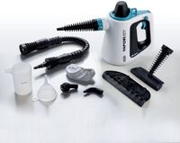 Ariete Vapori Jet - Multifunctionele hand stoomreiniger - 1050W - 3.5 bar - 0.25L - Lichtblauw/Wit