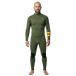 Hurley Advant 3/2 Mm Combinaison Néoprène à Manches Longues Avec Fermeture éclair Dans Le Dos