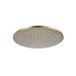 Fortifura Calvi Hoofddouche 30cm rond 6mm - PVD - geborsteld messing (goud)
