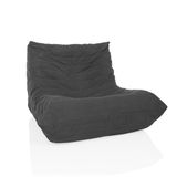hjh LIVING Zitzak / vloerbank SITZOLO corduroystof grijs