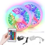 Merkloos 10 Meter LED Strip 5050 RGB