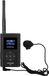 Retekess FT11 Gidsensysteem, FM-zender met 2000 mAh oplaadbare Batterie voor simultane conferenties (1 zender, zwart)
