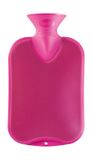 Fashy Warmwaterkruik 2,0 l, van thermoplast, halve melle, framboos