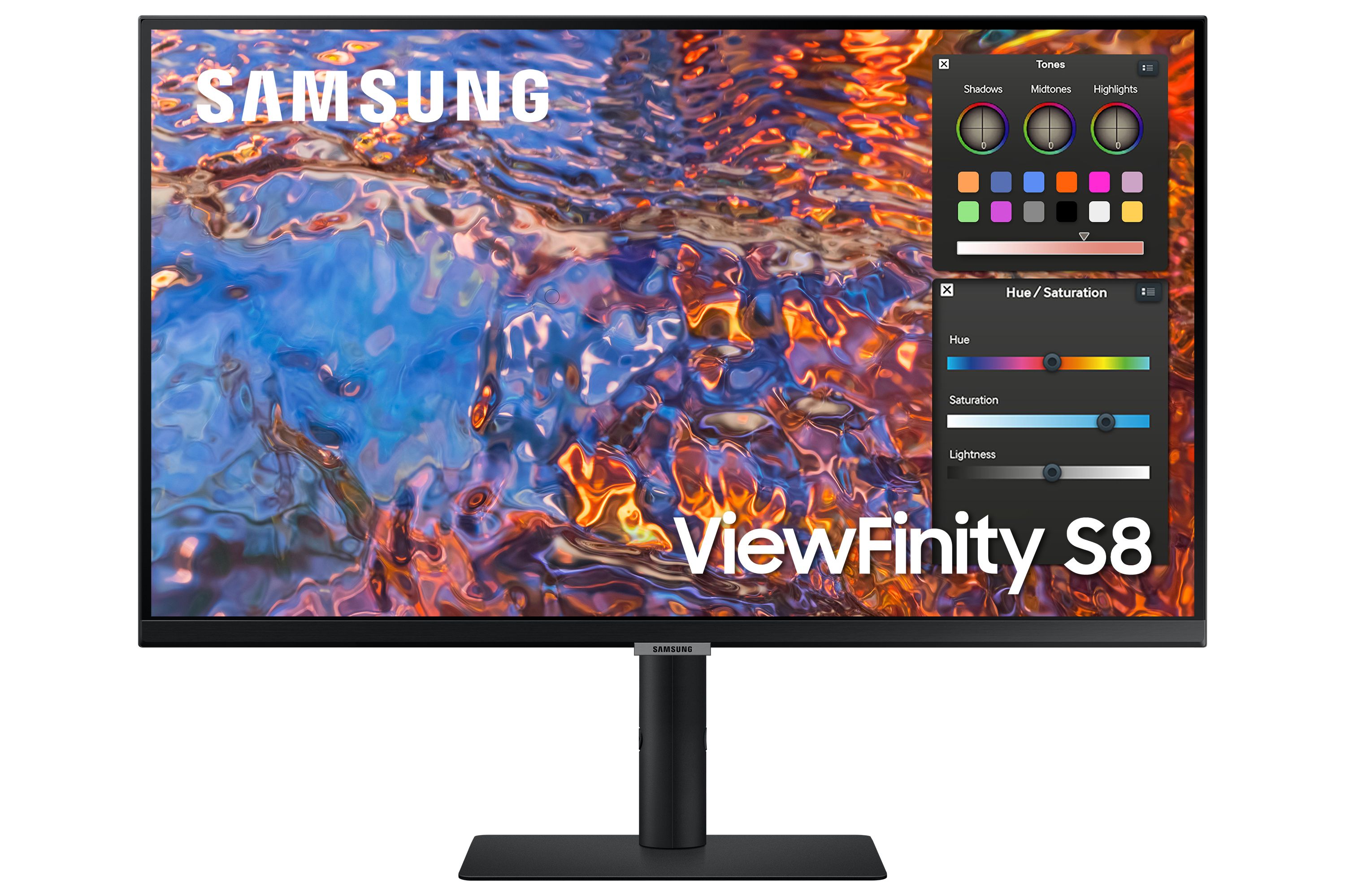 Samsung ViewFinity S8 S80PB - 27" 4K Ultra HD LED Monitor - Black