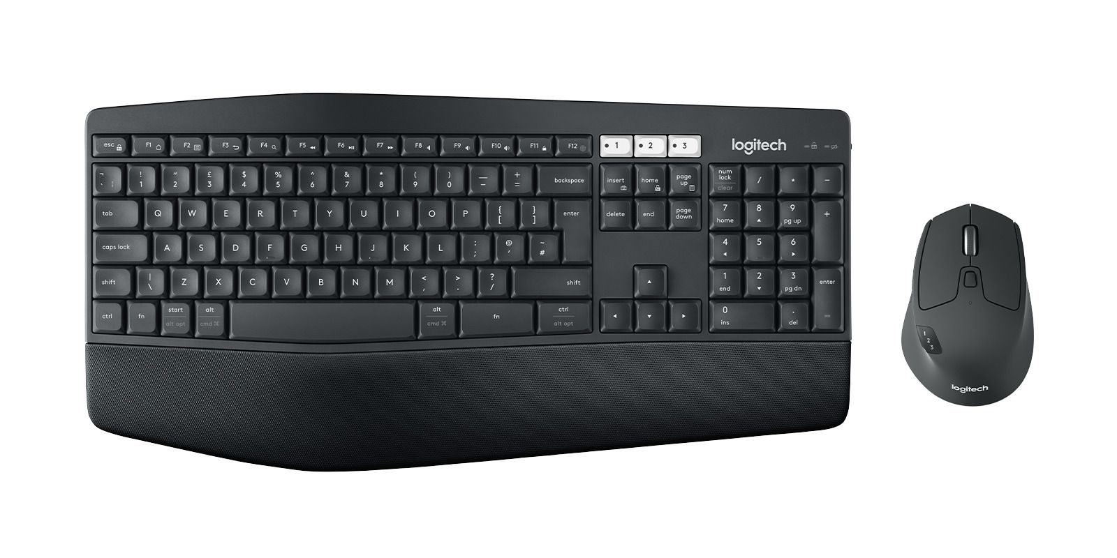 Logitech MK850 Performance - Draadloos toetsenbord en muis combo - QWERTY Scandinavisch Zwart