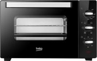 Beko - BMOF38B - Elektrische oven, geventileerd koken, 38 liter, 1600 W, 4 functies, timer 60 min, temperatuur tot 220° - zwart, 11,4 kg