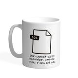 Pedrita Parker Koffiemok Grappige Ontbijtmok - Wat Mag ik met mijn leven - Witte keramische mok