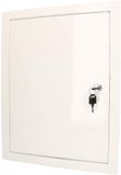 KOTARBAU® Inspectieklep, Inspectiedeur, Verzinkt Staal, 40x30 cm, Wit