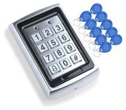 Merkloos Toegangscontrole toetsenbord - Rfid keypad - 10 Em4100 toetsen - 1000 gebruikers - Waterdichte beschermhoes
