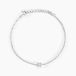 Lylwenn Bracelet Court Argent Blanc Oxyde De Zirconium
