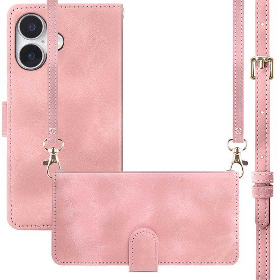 imoshion Bookcase met koord voor de Apple iPhone 17 - Roze