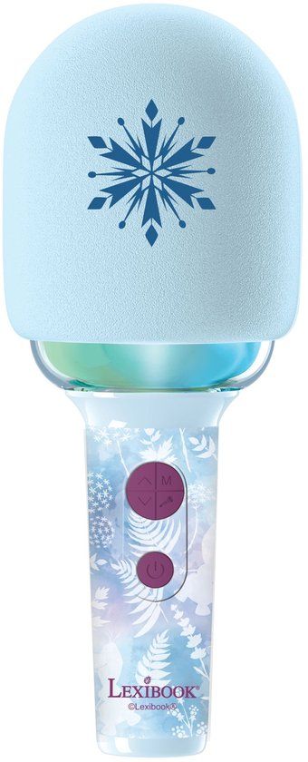Lexibook, Frozen Bluetooth/Draadloze Karaoke Microfoon met geluid- en lichteffecten