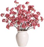Mica Decorations Fleur artificielle Blossom Floral - 6x - H106 cm - rose