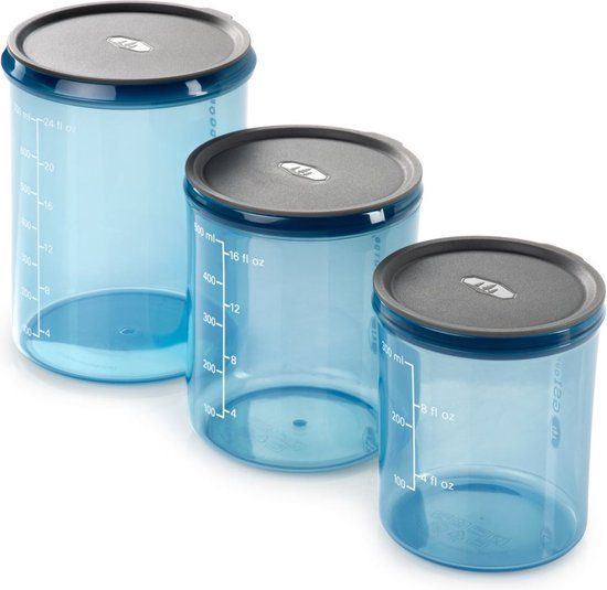 GSI Outdoors Zestaw pojemników na żywność Infinity Storage Set 3szt