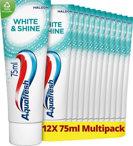Aquafresh Tandpasta White And Shine Voordeelverpakking
