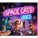 LOOKIN' FRIDAY Space Cats Kalender, 001