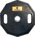 Sveltus disque de haltère olympique 25 kg acier/caoutchouc noir