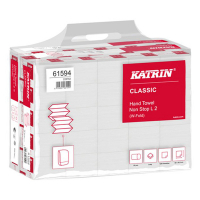 Katrin W-vouw handdoeken 61594 2-laags | 25 pakken | Katrin Classic Non Stop