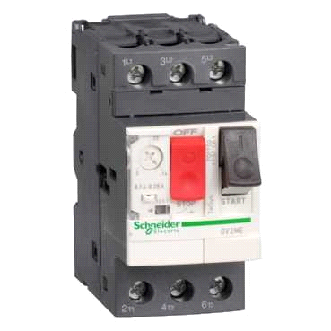 SCHNEIDER ELECTRIC GV2ME06 Stroomonderbreker - Zwart/Wit