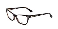 Moschino MOS581-086 Havana Rechthoekig Acetaat Dames Brillenframe 55 mm