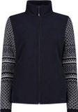 CMP Damesfleece Zwartblauw S