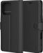 Techsuit Leather Folio Book Wallet Case hoesje voor Apple iPhone 16 Pro Max - Zwart
