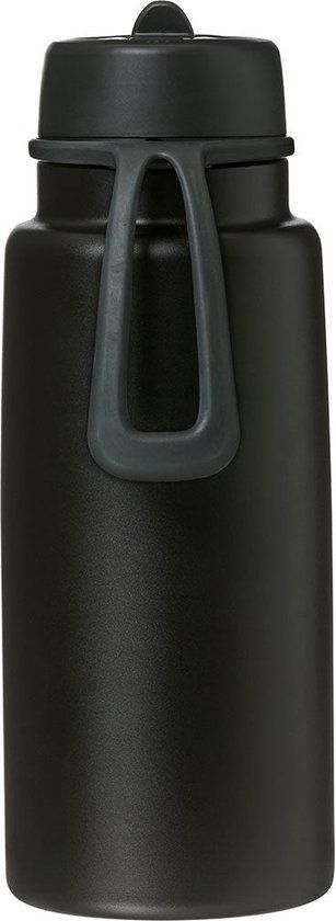 b.box Drinkfles en Waterfles met Fliptop 1 Liter | Roestvrij Staal | Ruimtereis