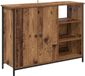 vidaXL Dressoir Oud Hout 100 x 33 x 75 cm Bewerkt hout
