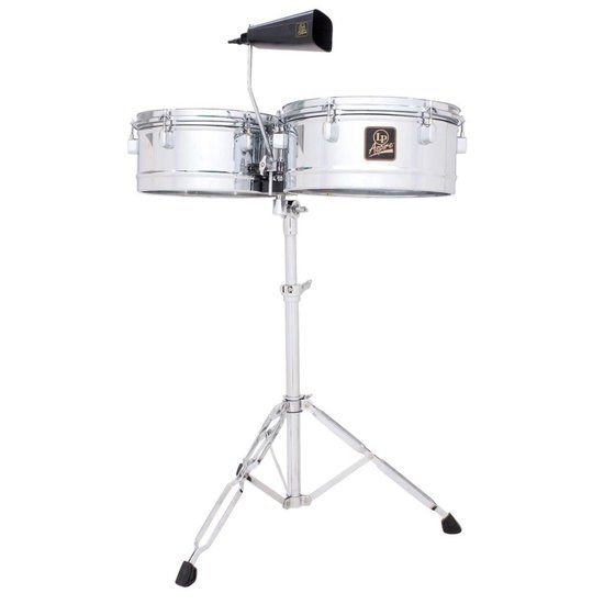 LP Latin Percussion LPA256 Aspire Timbales w/ Bell, 13-14"