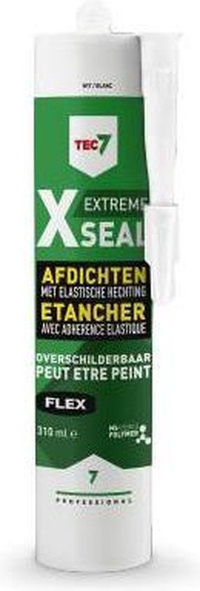Tec7 X-Seal Afdichtingskit - Zwart - 310ml