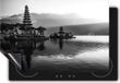 Chefcare Inductie Beschermer Pura Tempel in Bali - Zwart Wit - 90x55 cm