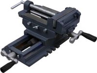 vidaXL Bankschroef handmatig 127 mm