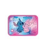Seven Lilo & Stitch broodtrommel voor kleuterschool en school, roze en lichtblauw, 0,85 liter, kleuterschool en basisschool, meisjes, Xx, modern