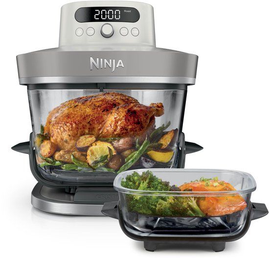 Ninja CRISPi PRO 7-in-1 Airfryer met glazen vershoudschalenl