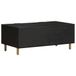 Maison Exclusive - Table basse, noir, 100x54x40 cm, panneau de particules