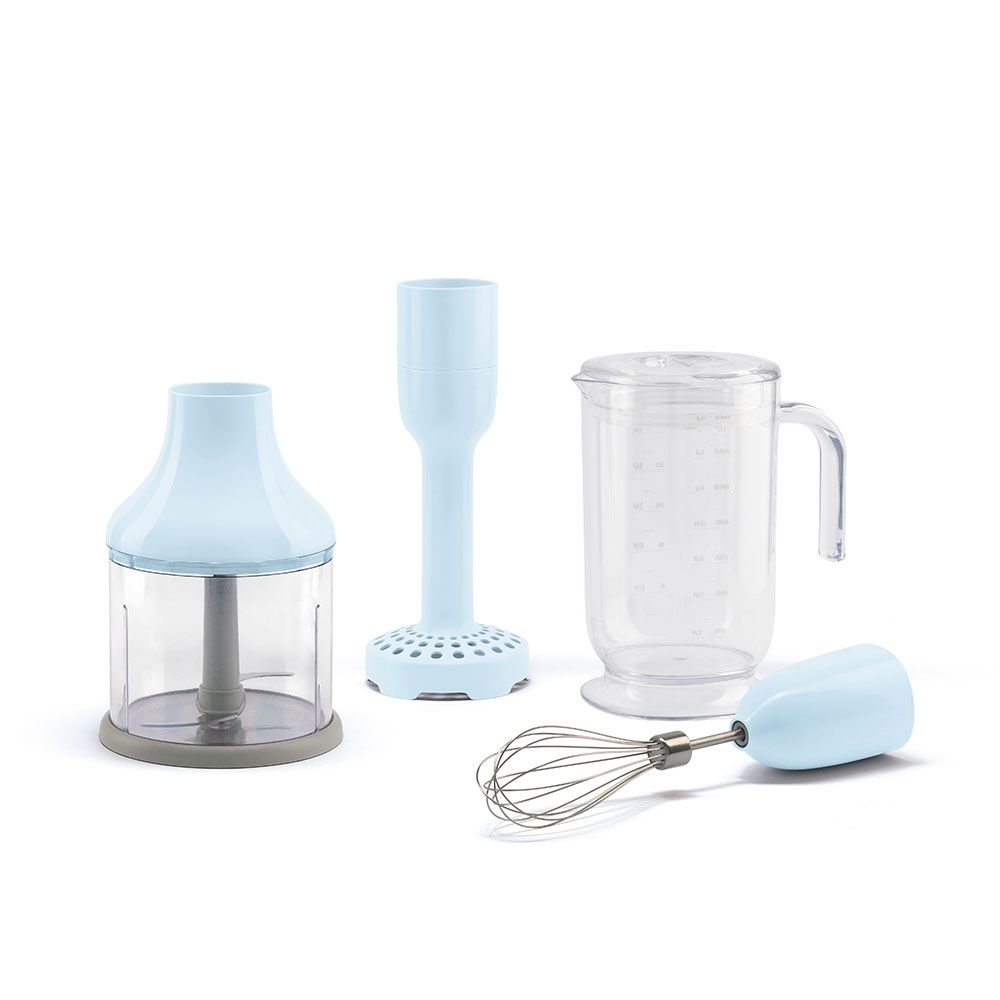 SMEG HBAC11PB Staafmixer Accessoire Set - Pastelblauw