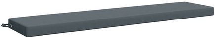 vidaXL Bankkussen SOEST 100% Polyester Blauw 180 x 40 x 8 cm