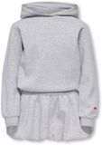 ONLY KOGEVISA Jurk Light Grey Melange