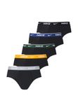 NIKE Underwear Slip blauw / antraciet / lichtgrijs / donkergroen / oranje