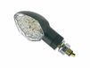 Set M10 LED Zwart Diamant Knipperlichten Set Helder Glas