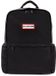 Hunter Original Nylon Backpack Large Unisex Rugzak Zwart