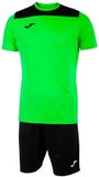 Joma Phoenix II Fluor Groen-Zwarte Sportset - Unisex - Maat XL