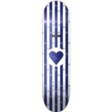 Heart Supply Centrano Uniseks skateboard voor volwassenen met rond logo Multicolor 8,25 inch