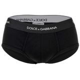 DOLCE & GABBANA Slip zwart / wit