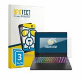 BROTECT Screenprotector 3 Stuks voor HP HyperX OMEN MAX 16 Beschermglas Transparant