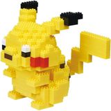 Kawada Bandai Nanoblock Pikachu Deluxe Pokémon Figuur Bouwset