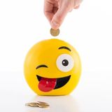 BigBuy Home Spaarpot Emoticons