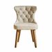 LOBERON Stoel Cléroux beige/bruin