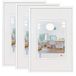 Walther Design 3er P. New Lifestyle Kst.Rahmen 30x40 cm, wit