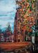 Anita's Diamond Painting Set Kerkdorpje 40x50cm